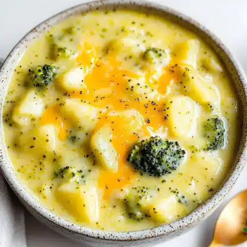 Broccoli Potato Cheese Soup