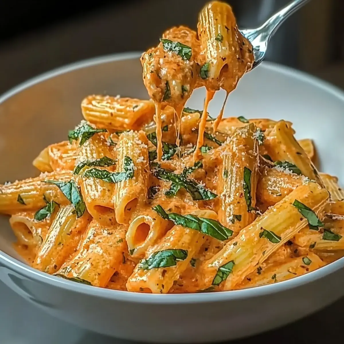 Creamy Tomato Garlic Pasta