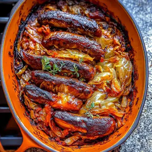 Romanian Slow Roasted Caramelized Cabbage