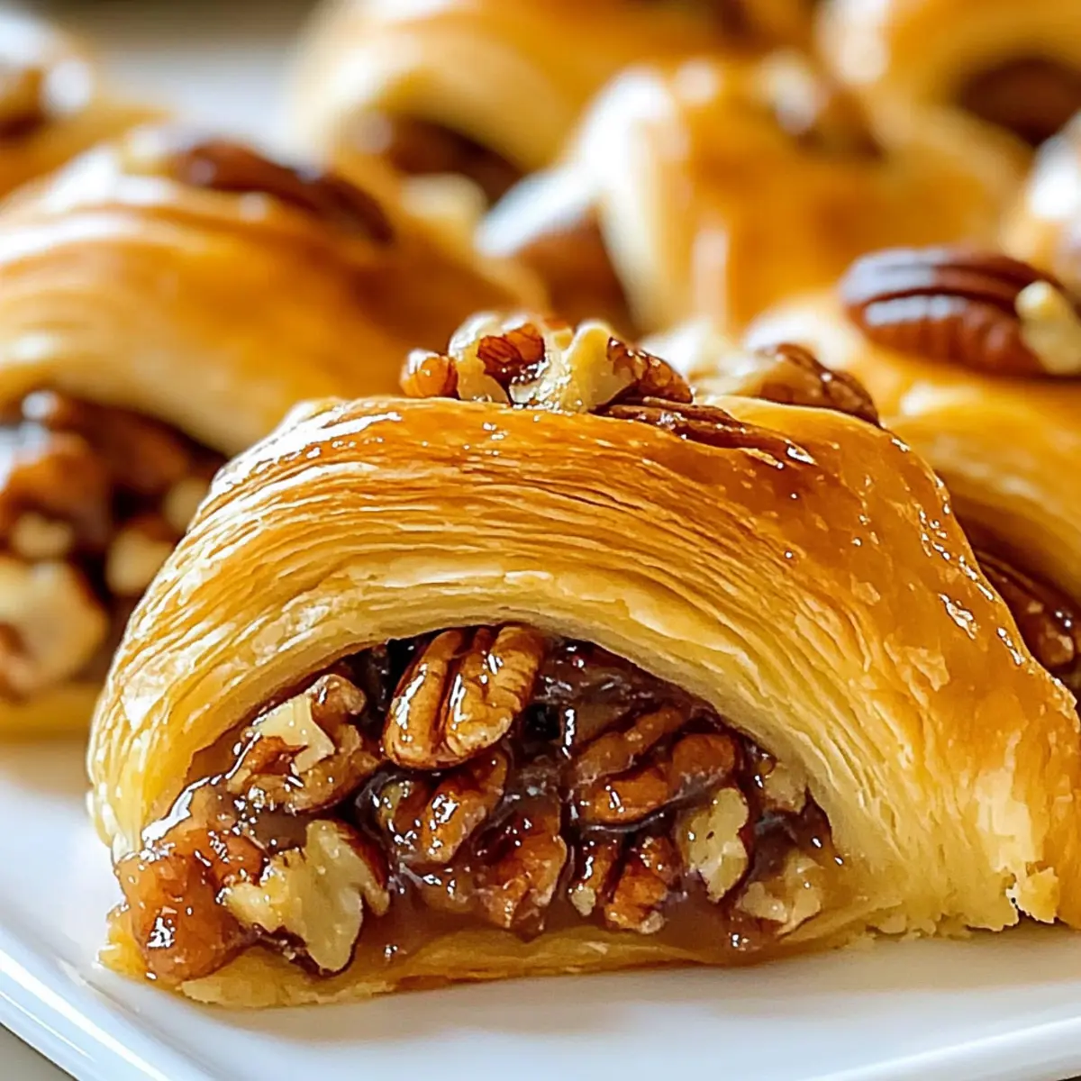 Pecan Pie Crescent Rolls