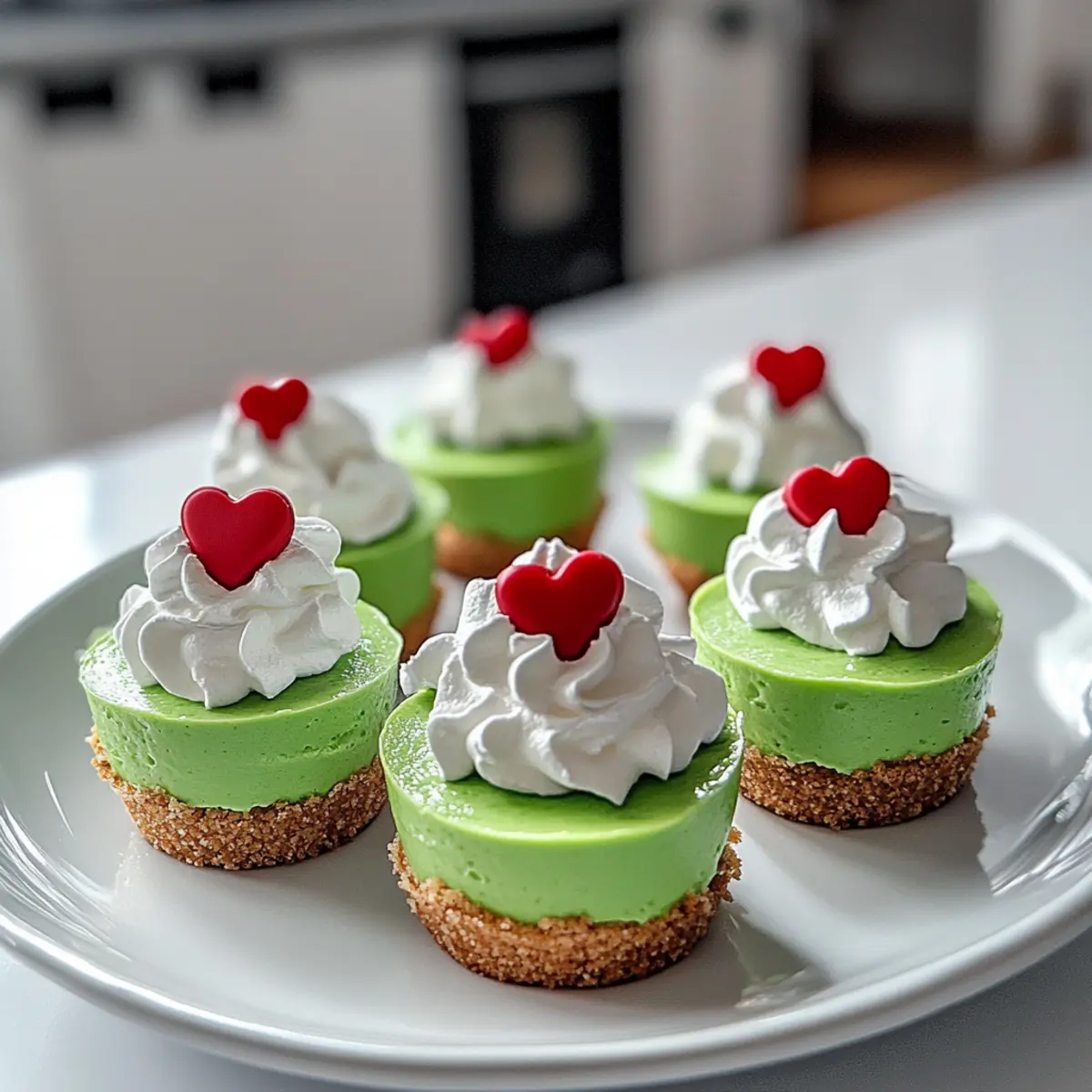 Grinch Mini Cheesecake