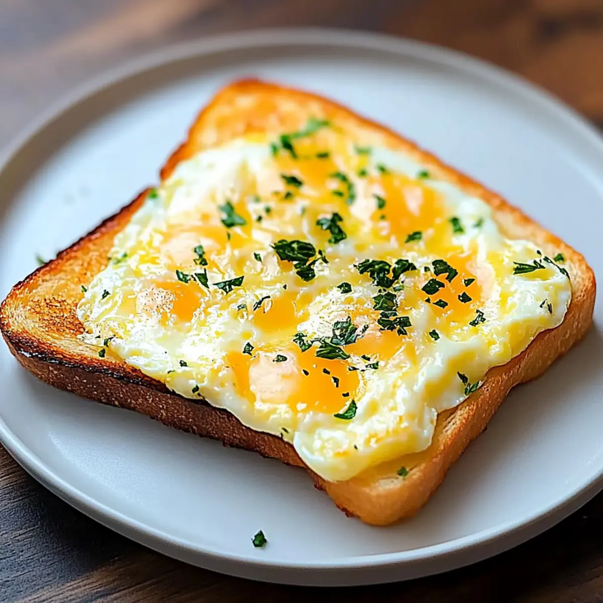 Cheesy Egg Toast