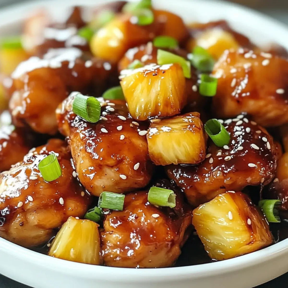 Brown Sugar Pineapple Chicken