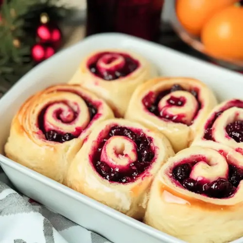 Cranberry Orange Sweet Rolls