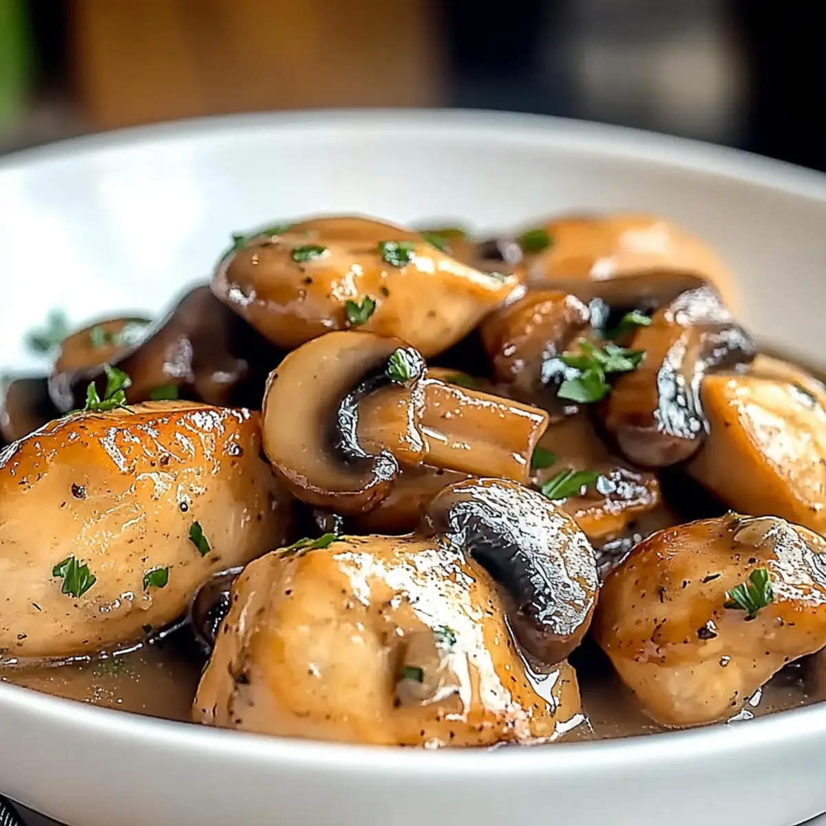 Mushroom Chicken Recipe