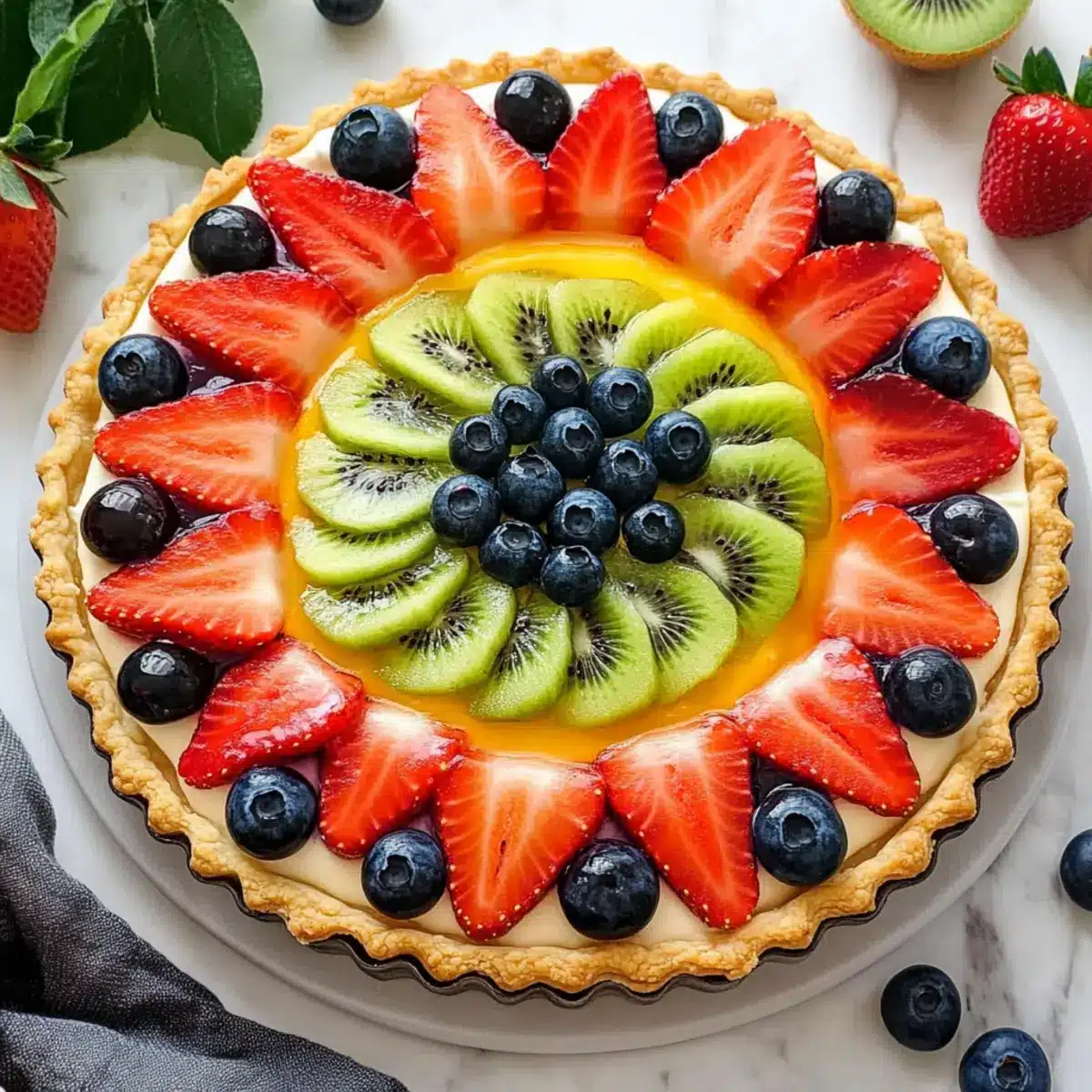 Fresh Fruit Tart Recipe