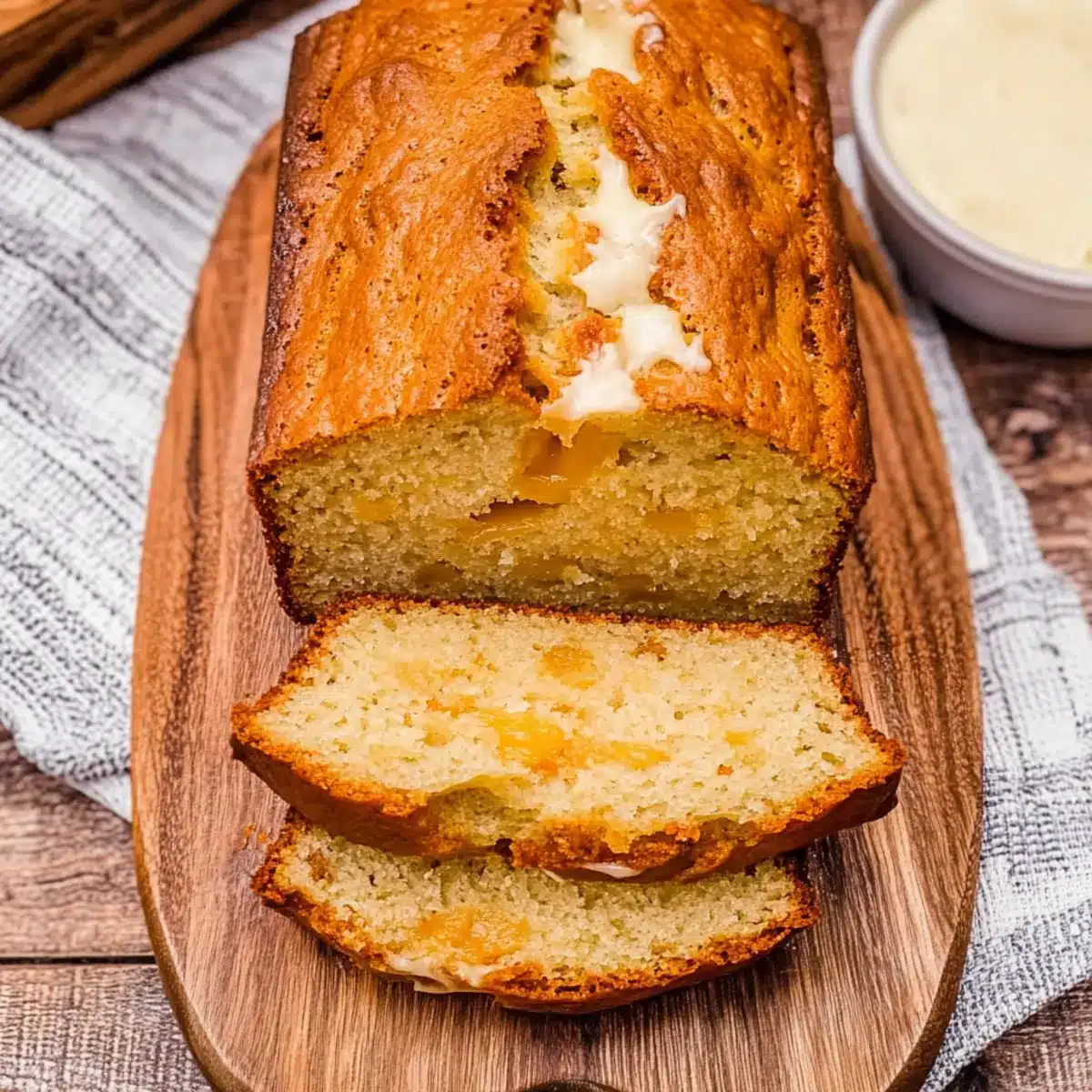 Southern Peach Bread