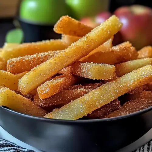 Crispy Air Fryer Apple Fries
