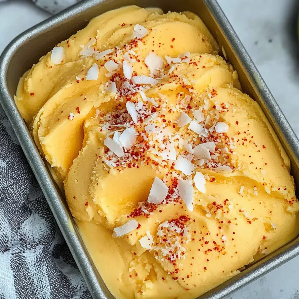 Chili Lime Mango Sorbet Recipe