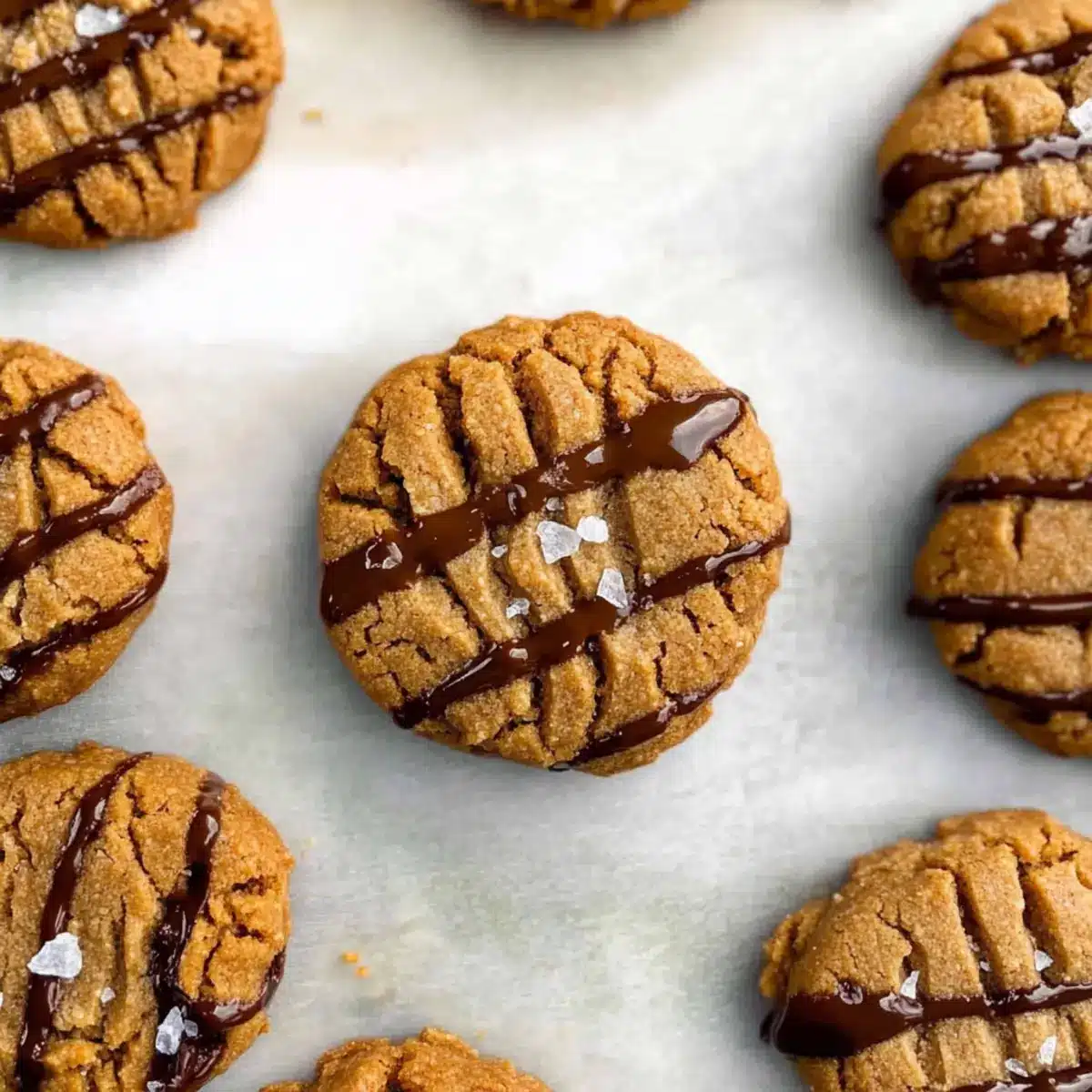 Date Sweetened Peanut Butter Cookies