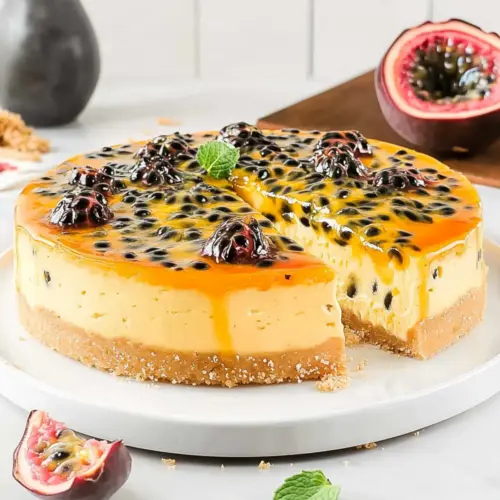 Passion Fruit Cheesecake