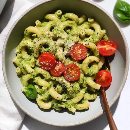Vegan Avocado Pesto Pasta