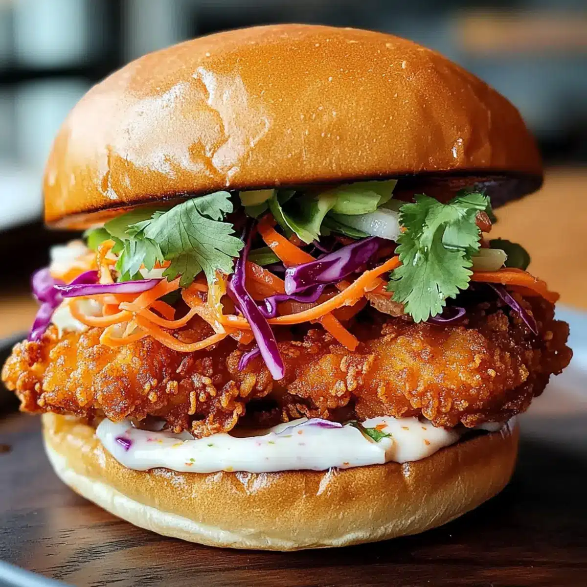 Thai Fried Chicken Sandwich