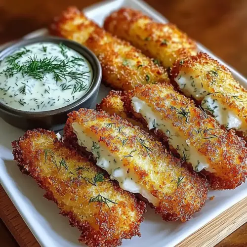 Crispy Baked Fish Sticks with Tartar Sauce
