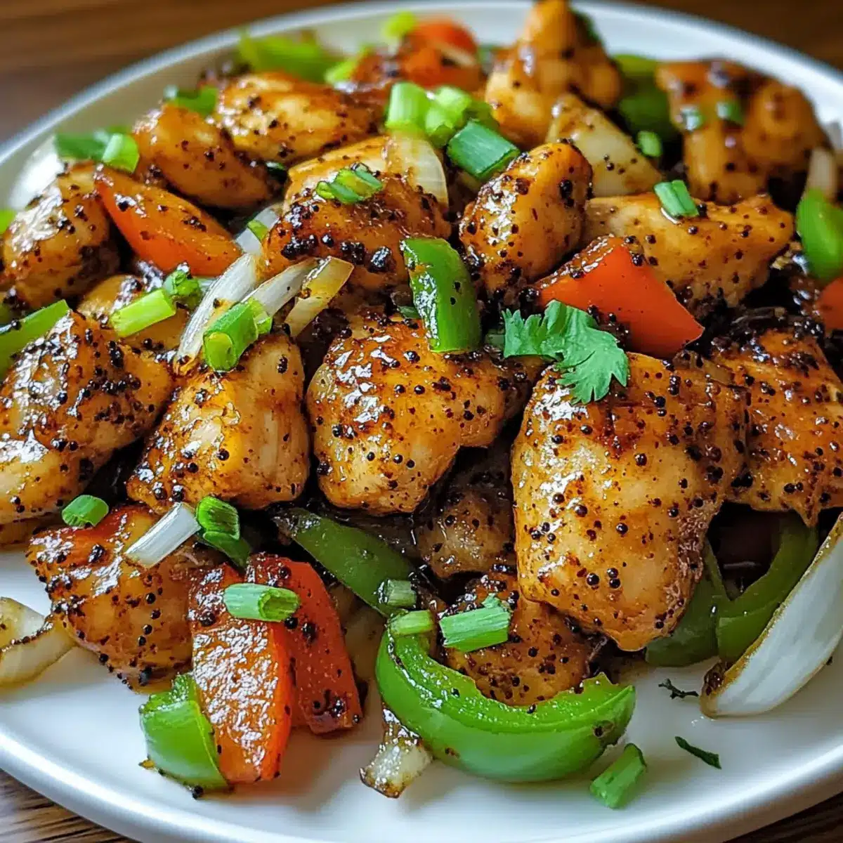 Black Pepper Chicken