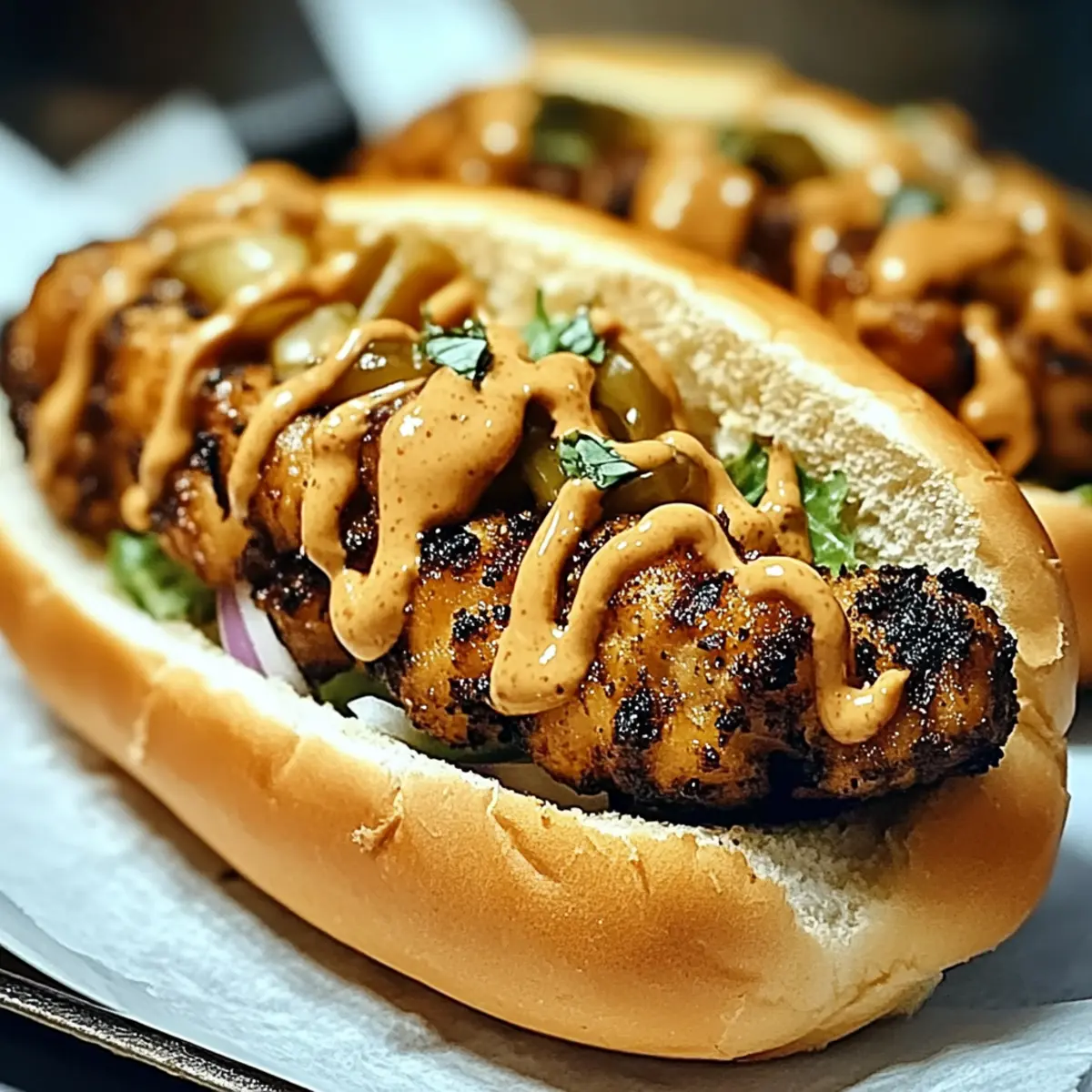 Carolina Bird Dog Sandwiches