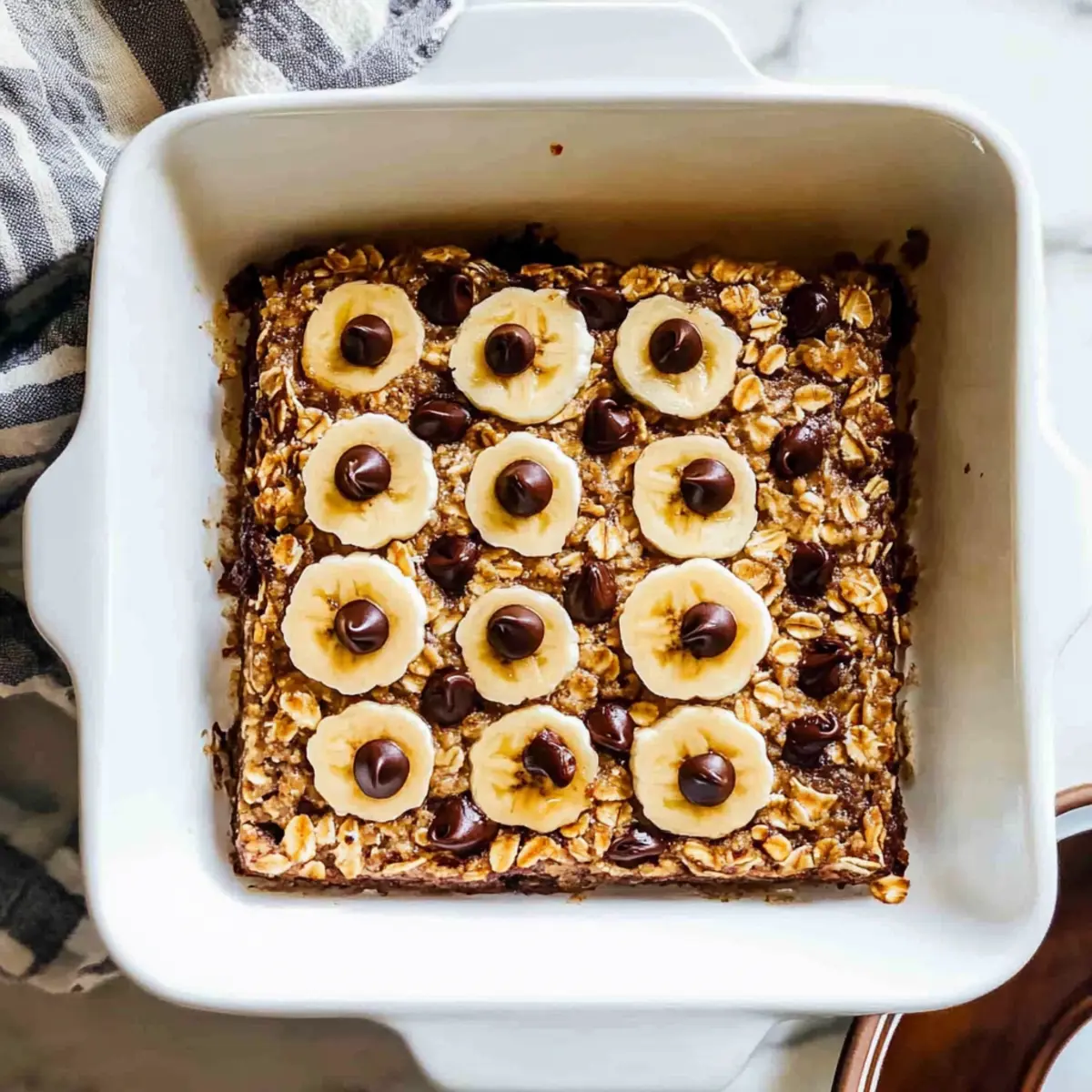 High-Protein Banana Bread Baked Oatmeal