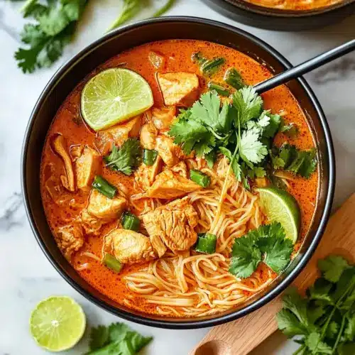 Thai Red Curry Noodle Soup