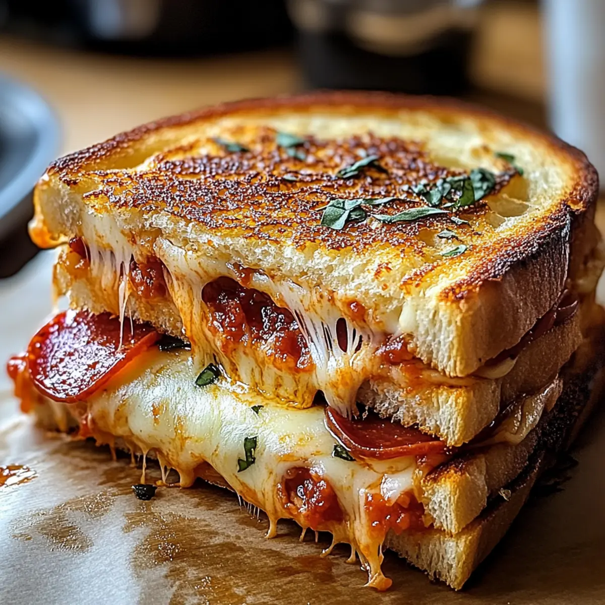 Pizza Grilled Cheese