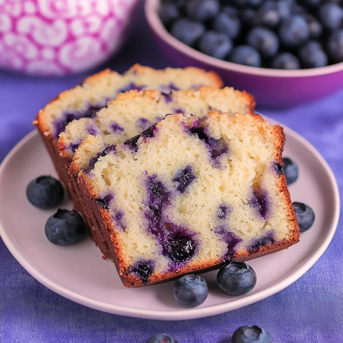Blueberry Muffin Bread