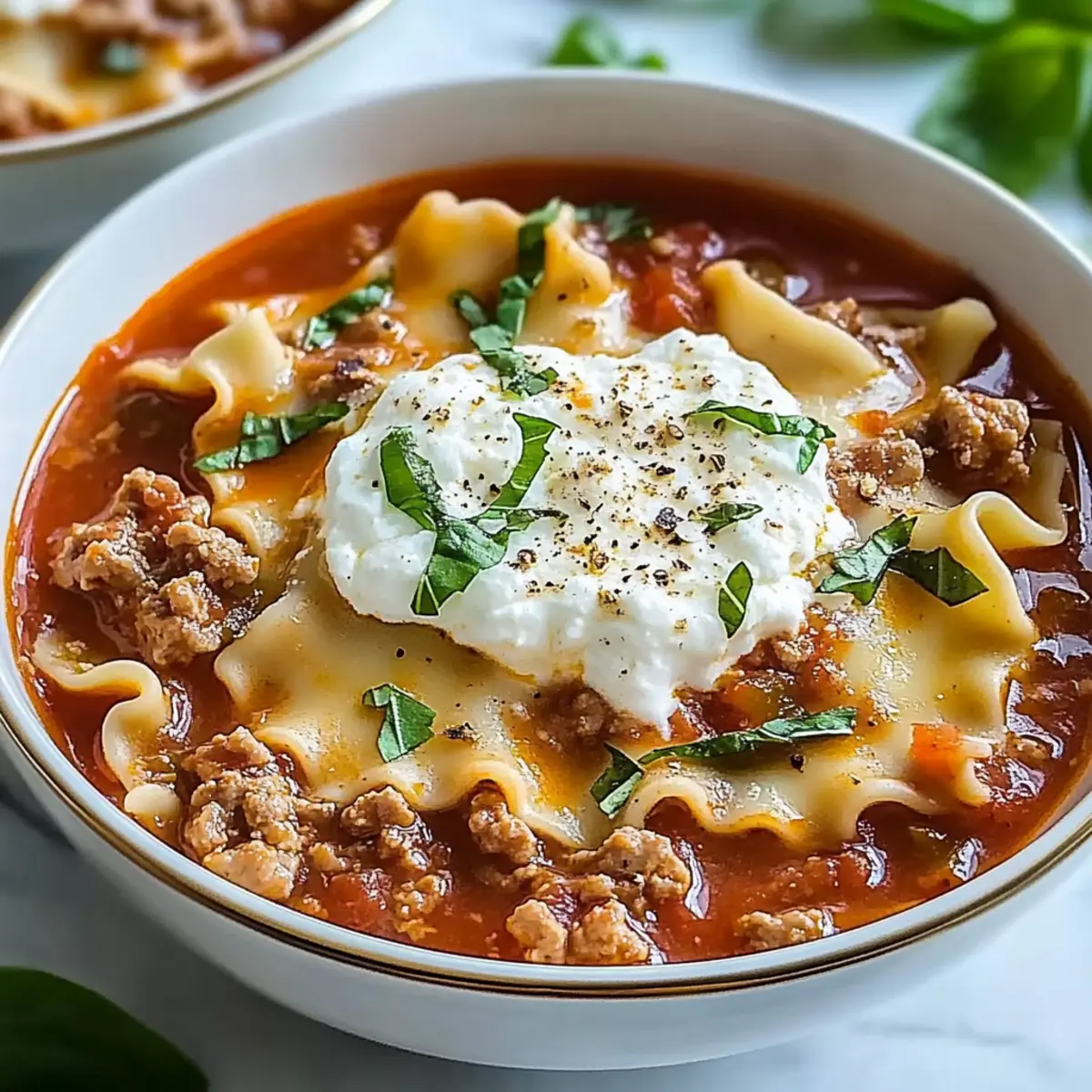 Magical Lasagna Soup