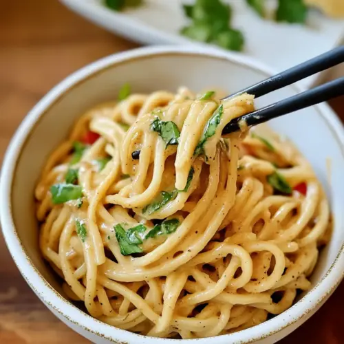 Slurpalicious Vegan Peanut Noodles