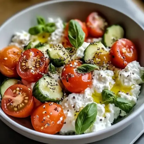 Cottage Cheese and Tomato Bowl