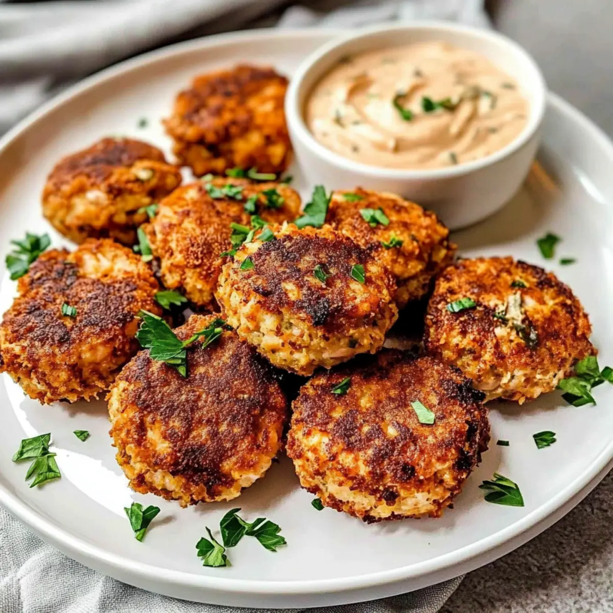 Crispy Pan Fried Salmon Croquettes