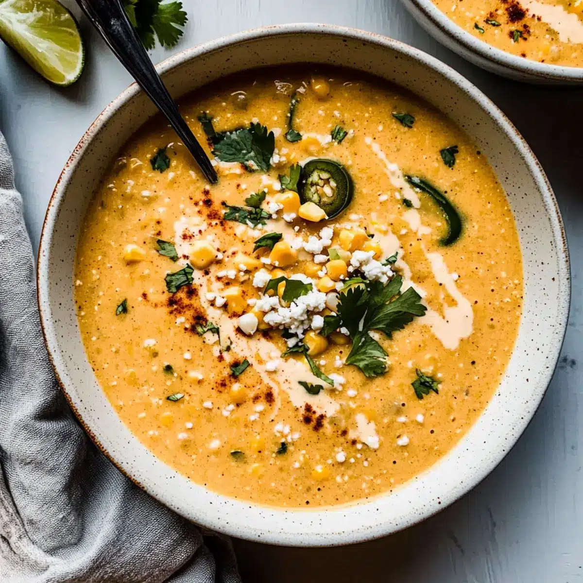 Mexican Street Corn Soup