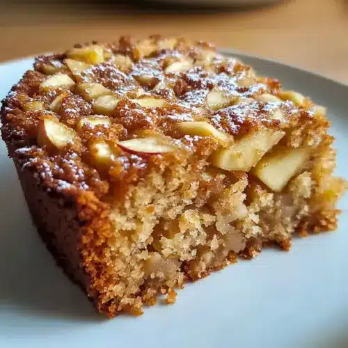 Oatmeal Apple Cake