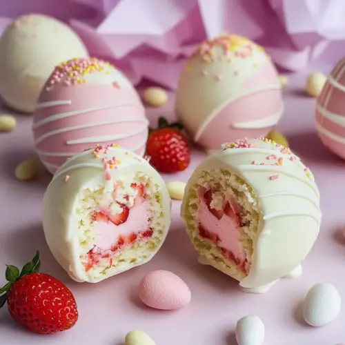 Strawberry Shortcake Easter Egg Bombs