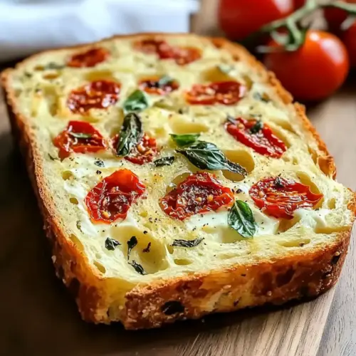 Savory Caprese Bread