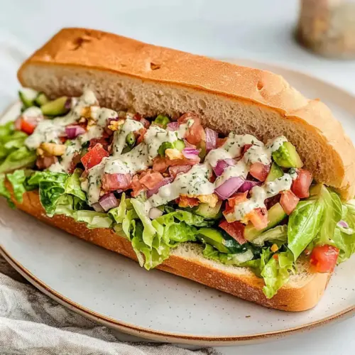Chopped Veggie Sandwich
