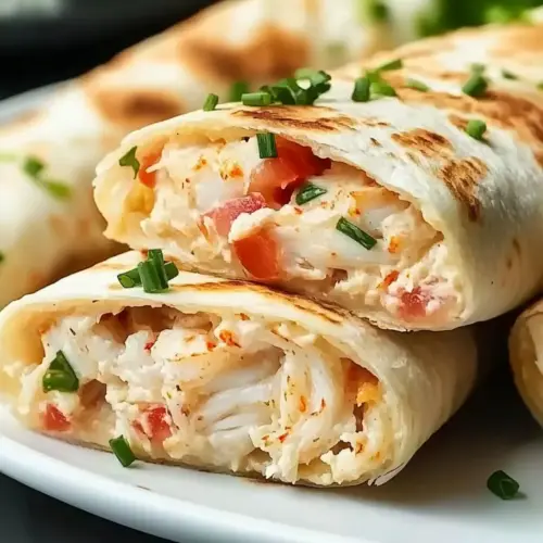 Crab Melt Wraps