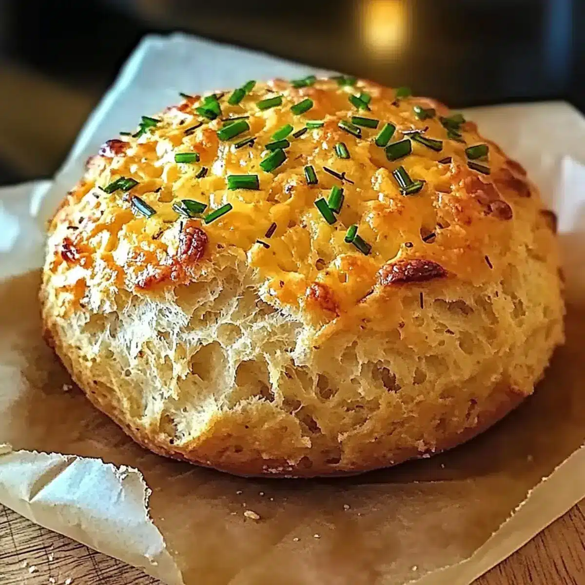 Cheddar And Chive Irish Soda Bread
