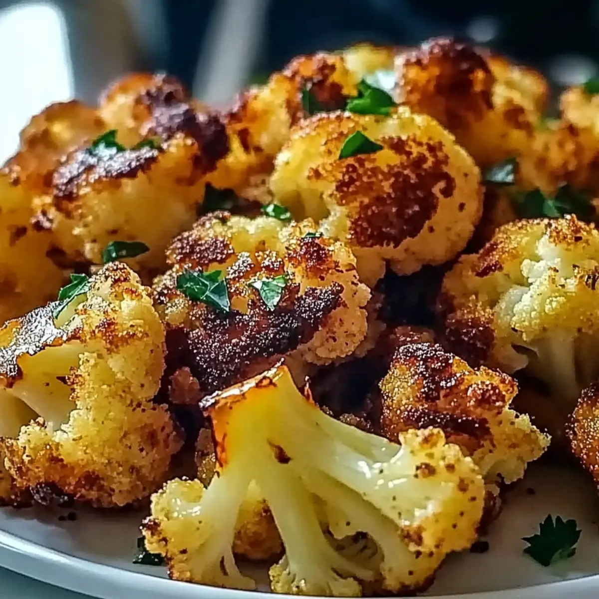 Crispy Roasted Cauliflower