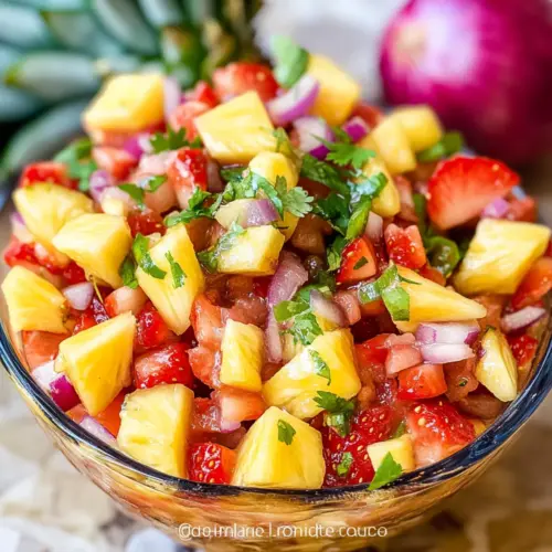 Strawberry Pineapple Salsa Recipe