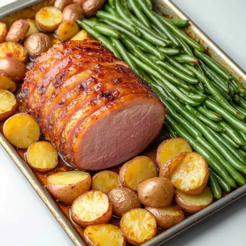Easter Dinner on a Sheet Pan