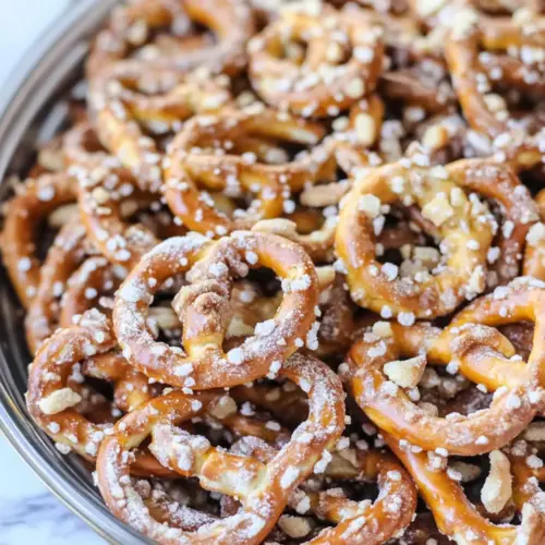 Butter Toffee Pretzels