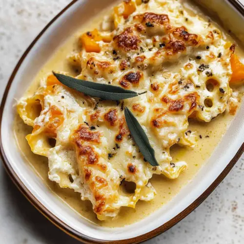 Creamy Butternut Squash Lasagna Roll Ups